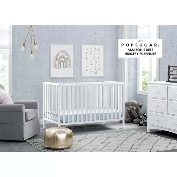 Heartland 4-in-1 Convertible Crib - Greenguard Gold Certified, Charcoal Grey