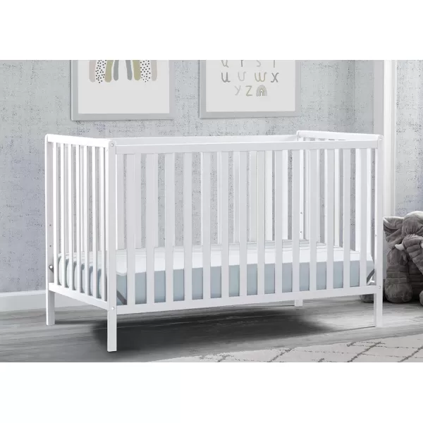 Heartland 4-in-1 Convertible Crib - Greenguard Gold Certified, Charcoal Grey