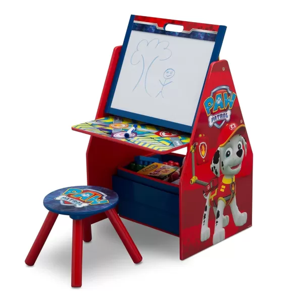 Kids Easel and Play Station – Ideal for Arts &amp; Crafts, Homeschooling and More- Greenguard Gold Certified, Disney Princess