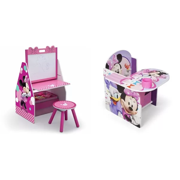Kids Easel and Play Station – Ideal for Arts &amp; Crafts, Homeschooling and More- Greenguard Gold Certified, Disney Princess
