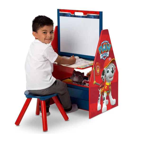 Kids Easel and Play Station – Ideal for Arts &amp; Crafts, Homeschooling and More- Greenguard Gold Certified, Disney Princess