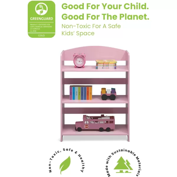 MySize Bookshelf - Greenguard Gold Certified, Blush Pink