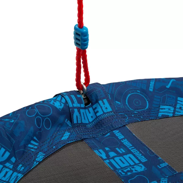 PAW Patrol 40-Inch Saucer Swing for Kids – Attaches to Swing Sets or Trees – Includes All Necessary Hanging Hardware &amp; Rope