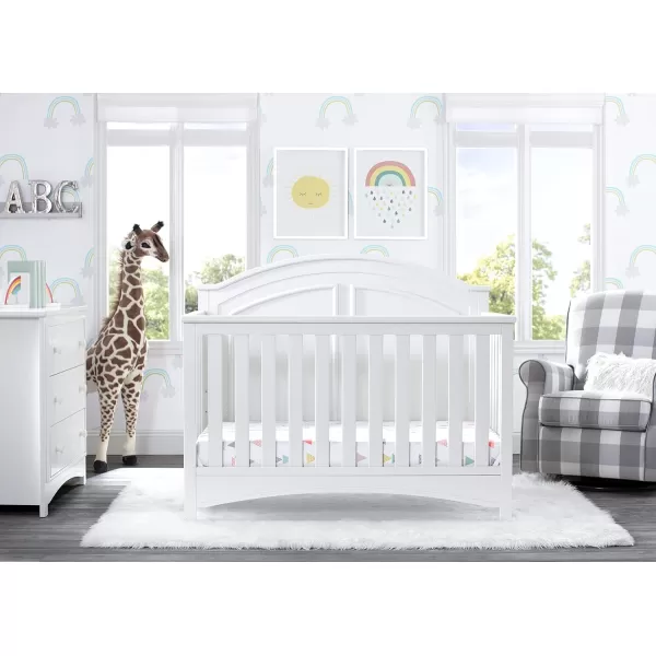 Perry 6-in-1 Convertible Crib - Greenguard Gold Certified, Moonstruck Grey