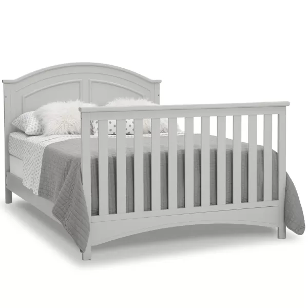 Perry 6-in-1 Convertible Crib - Greenguard Gold Certified, Moonstruck Grey