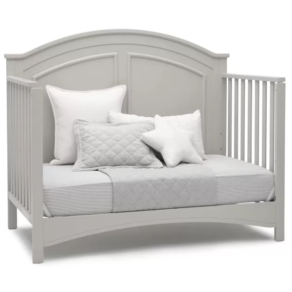 Perry 6-in-1 Convertible Crib - Greenguard Gold Certified, Moonstruck Grey