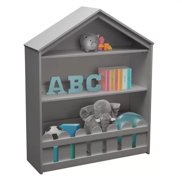 Serta Happy Home Storage Bookcase - Ideal for Books, Decor, Homeschooling &amp; More, Bianca White