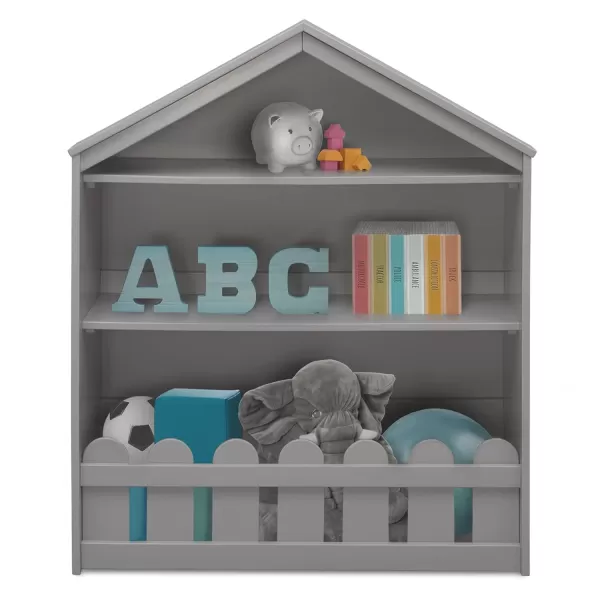 Serta Happy Home Storage Bookcase - Ideal for Books, Decor, Homeschooling &amp; More, Bianca White