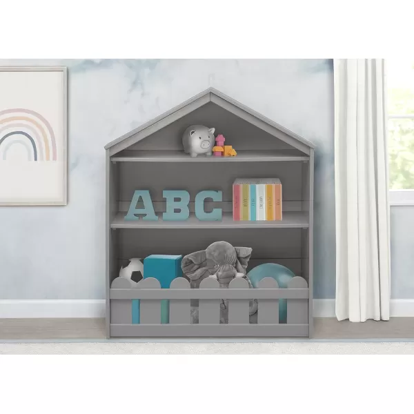 Serta Happy Home Storage Bookcase - Ideal for Books, Decor, Homeschooling &amp; More, Bianca White