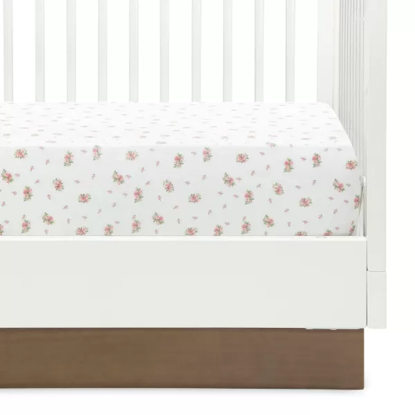 Twinkle Stars Breathable Baby Bed Crib Mattress and Toddler Mattress with Removable/Machine Washable Cover - GREENGUARD Gold – Waterproof - Sustainably Sourced Core Fiber Core, Green