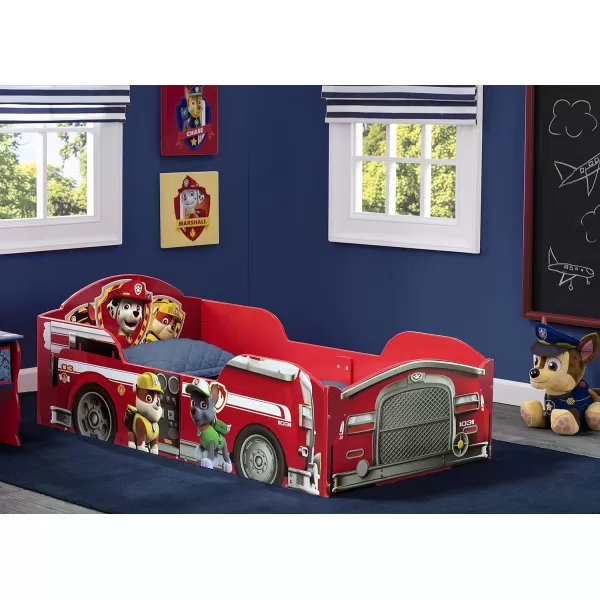 Wood Toddler Bed - Greenguard Gold Certified, Nick Jr. PAW Patrol
