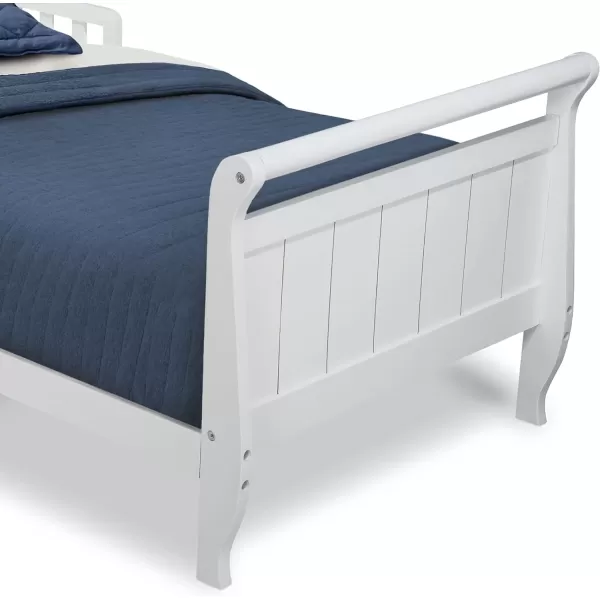 Wood Toddler Bed Sleigh, Crib, Black Cherry Espresso