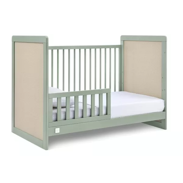 babyGap Liam 4-in-1 Convertible Crib - Greenguard Gold Certified, Sage Green/Natural