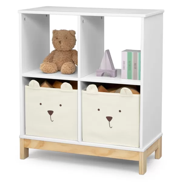 babyGap by Delta Children Brannan Bear Bookcase with Bins, Sage Green