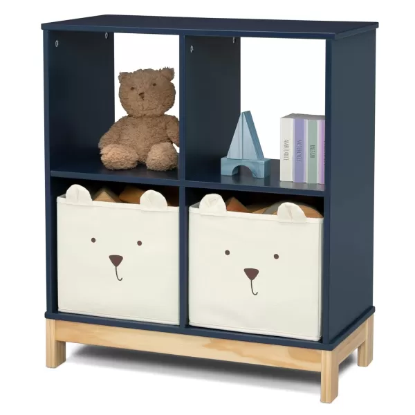 babyGap by Delta Children Brannan Bear Bookcase with Bins, Sage Green