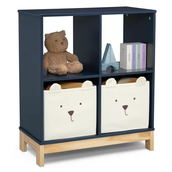 babyGap by Delta Children Brannan Bear Bookcase with Bins, Sage Green