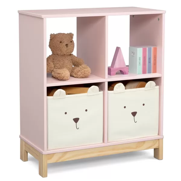babyGap by Delta Children Brannan Bear Bookcase with Bins, Sage Green