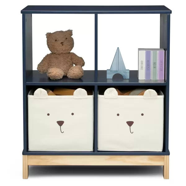 babyGap by Delta Children Brannan Bear Bookcase with Bins, Sage Green