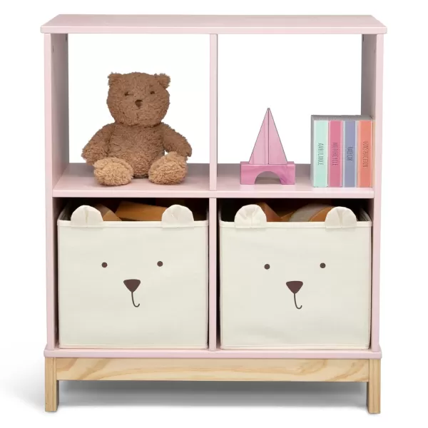 babyGap by Delta Children Brannan Bear Bookcase with Bins, Sage Green