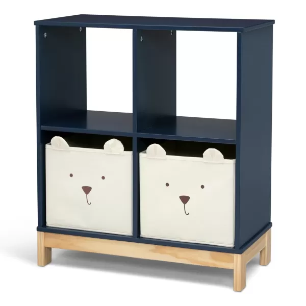 babyGap by Delta Children Brannan Bear Bookcase with Bins, Sage Green