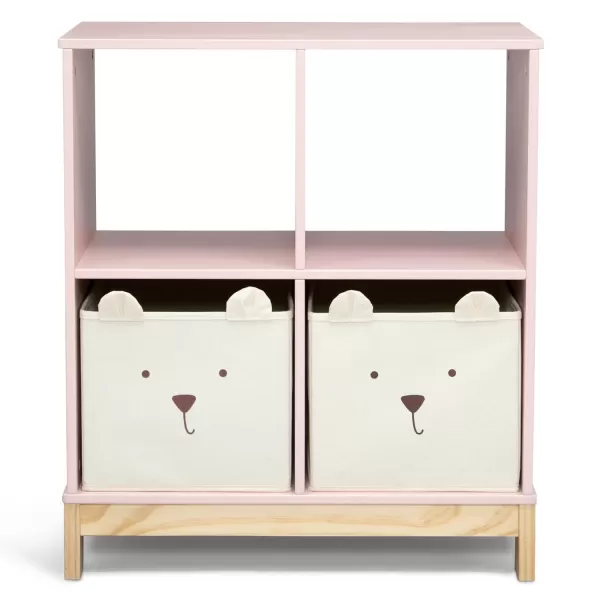 babyGap by Delta Children Brannan Bear Bookcase with Bins, Sage Green