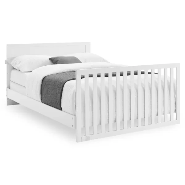 babyGap by Delta Children Oxford 6-in-1 Convertible Crib TrueSleep 2-Stage Deluxe Crib and Toddler Mattress , Navy/Natural