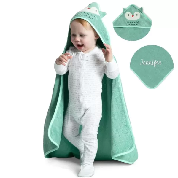 Baby/Infant Hooded Bath Towel - Super Soft and Absorbent- Newborn Essential - Ideal Baby Registry/Shower Gift for Boys and Girls, Pink Cat