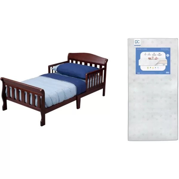 Canton Toddler Bed, White