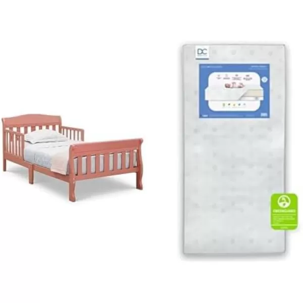 Canton Toddler Bed, White