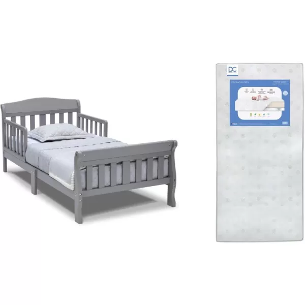 Canton Toddler Bed, White