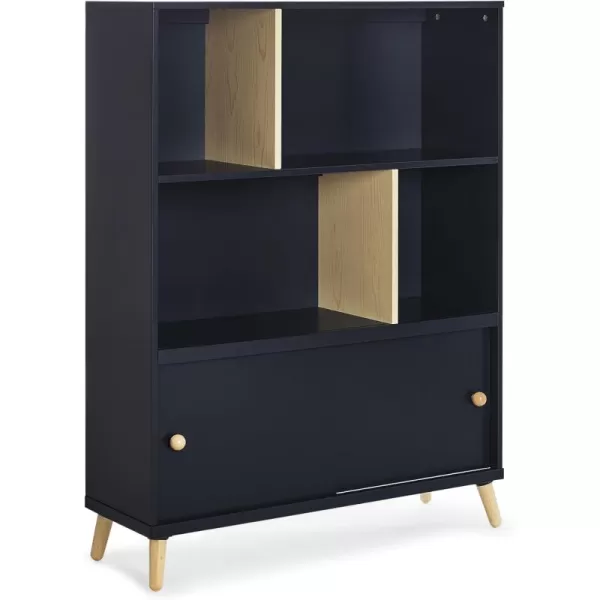 Delta Children Essex Bookcase - Greenguard Gold Certified, Bianca White/Natural