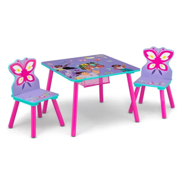Delta Children Kids Table and Chair Set with Storage  - Ideal for Arts &amp; Crafts, Snack Time, Homeschooling, Homework &amp; More, Peppa Pig
