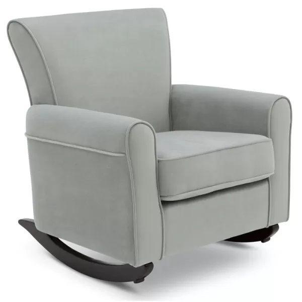 Delta Children Lancaster Rocking Chair Featuring Live Smart Fabric, Linen