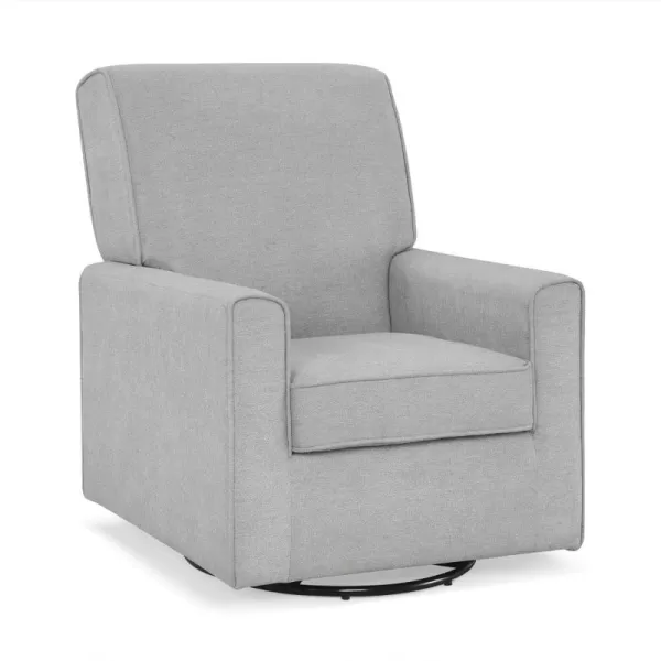 Delta Children Sophie Nursery Glider Swivel Chair with LiveSmart Performance Fabric Fabric, Light Cream