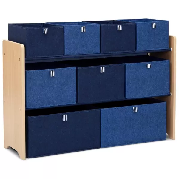GAP GapKids Deluxe Toy Organizer - Greenguard Gold Certified, Blush/Natural