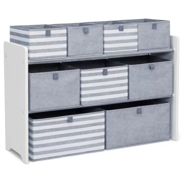 GAP GapKids Deluxe Toy Organizer - Greenguard Gold Certified, Blush/Natural
