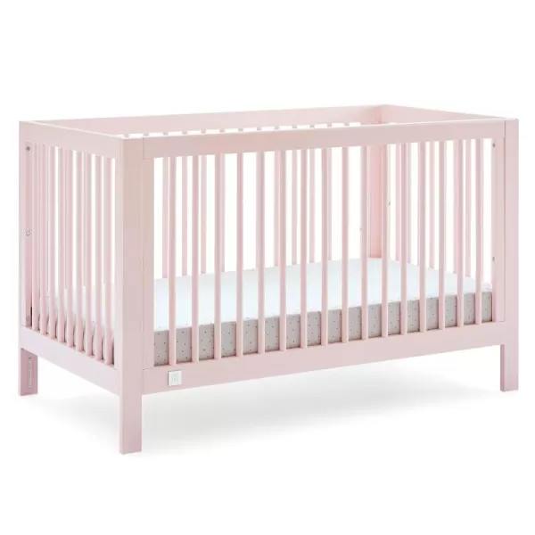 GAP babyGap Charlie 6-in-1 Convertible Crib - Greenguard Gold Certified, Blush Pink