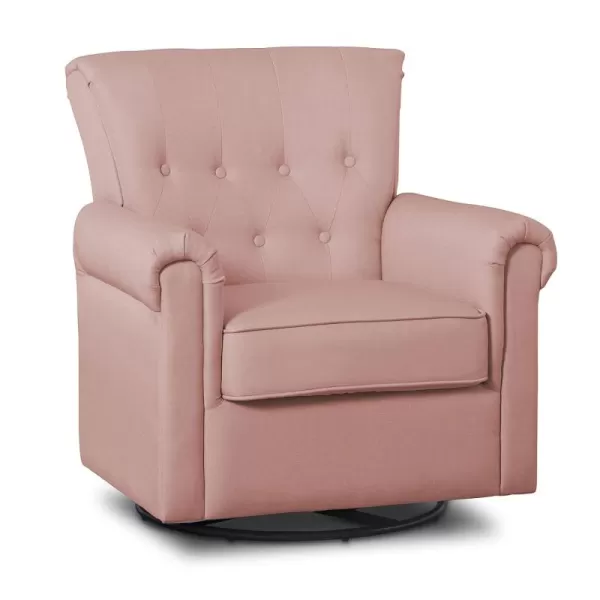 Harper Glider Swivel Rocker Chair, Charcoal