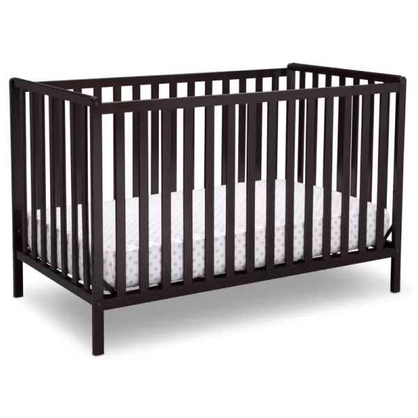 Heartland 4-in-1 Convertible Crib - Greenguard Gold Certified, Charcoal Grey