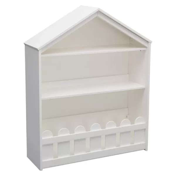 Serta Happy Home Storage Bookcase - Ideal for Books, Decor, Homeschooling &amp; More, Bianca White
