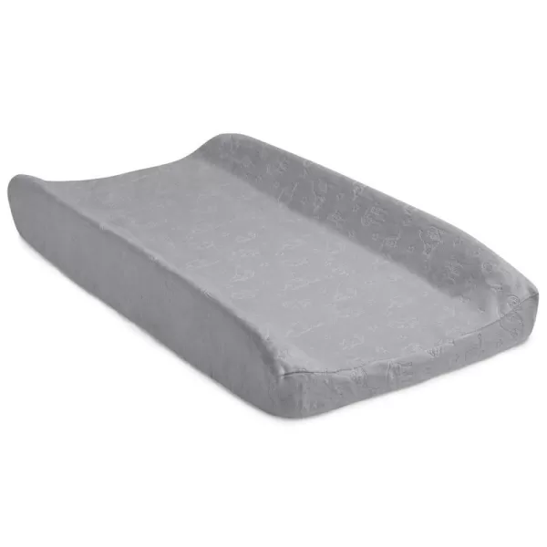 Serta Perfect Sleeper Contoured Changing Pad with Plush Cover, Pink