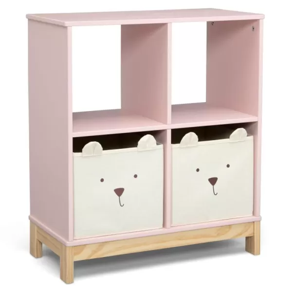 babyGap by Delta Children Brannan Bear Bookcase with Bins, Sage Green