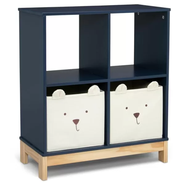 babyGap by Delta Children Brannan Bear Bookcase with Bins, Sage Green
