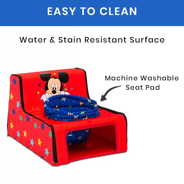 Disney Minnie Mouse Sit N Play Portable Activity Seat for Babies by Delta Children – Floor Seat for Infants