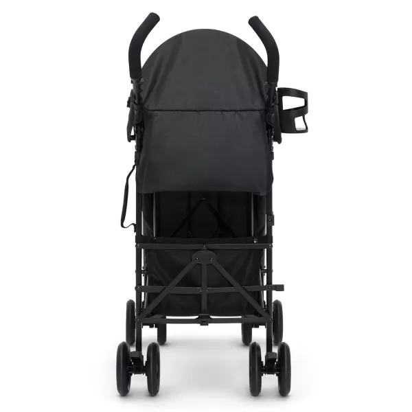 Jeep PowerGlyde Stroller by Delta Children - Lightweight Travel Stroller with Smoothest Ride &amp; Compact Fold, 3-Position Recline, Extra Large Storage Basket, Olive Green
