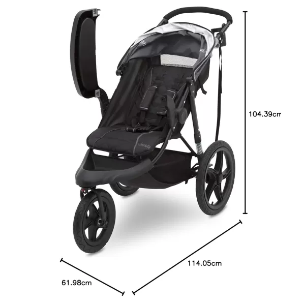 imageJeep Classic Jogging Stroller by Delta Children GreyGrey