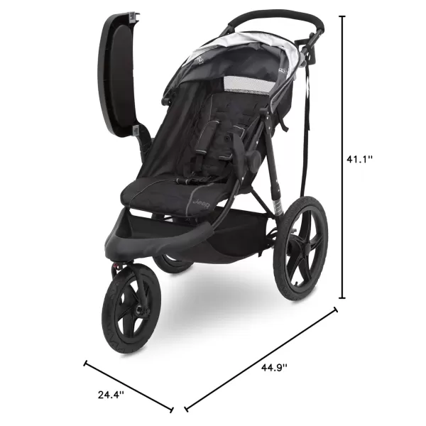 imageJeep Classic Jogging Stroller by Delta Children GreyGrey