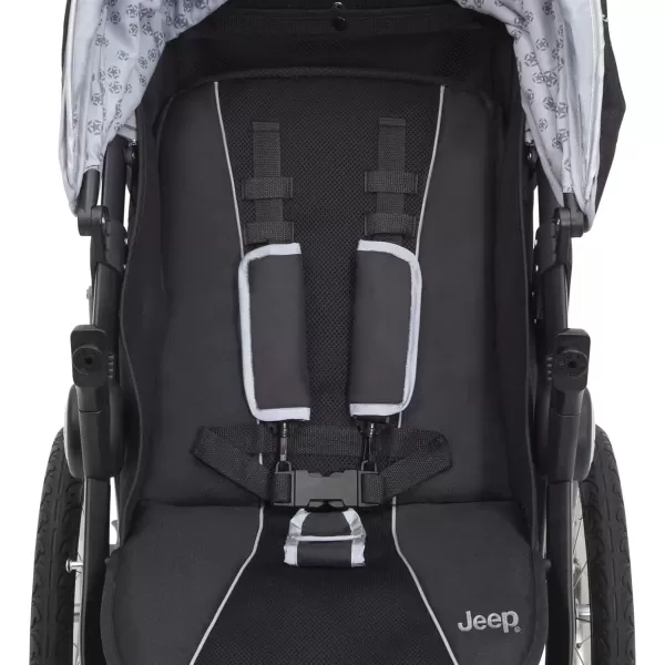 imageJeep CrossCountry Sport Plus Jogging Stroller by Delta Children Charcoal Galaxy