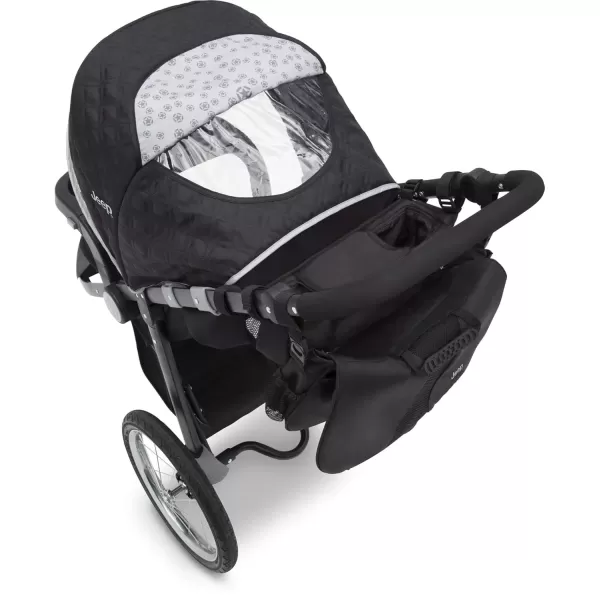 imageJeep CrossCountry Sport Plus Jogging Stroller by Delta Children Charcoal Galaxy