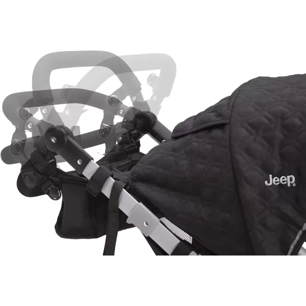 imageJeep CrossCountry Sport Plus Jogging Stroller by Delta Children Charcoal Galaxy